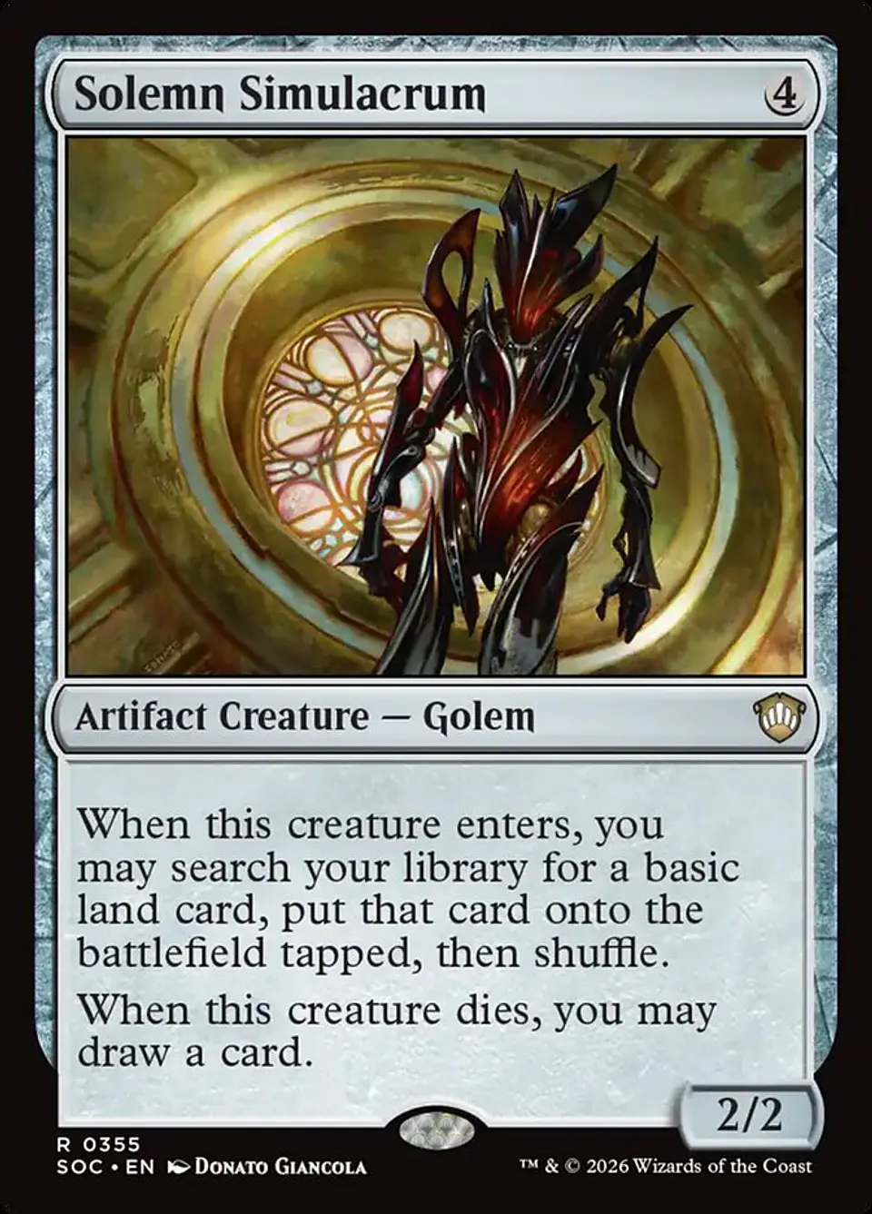 Solemn Simulacrum 1