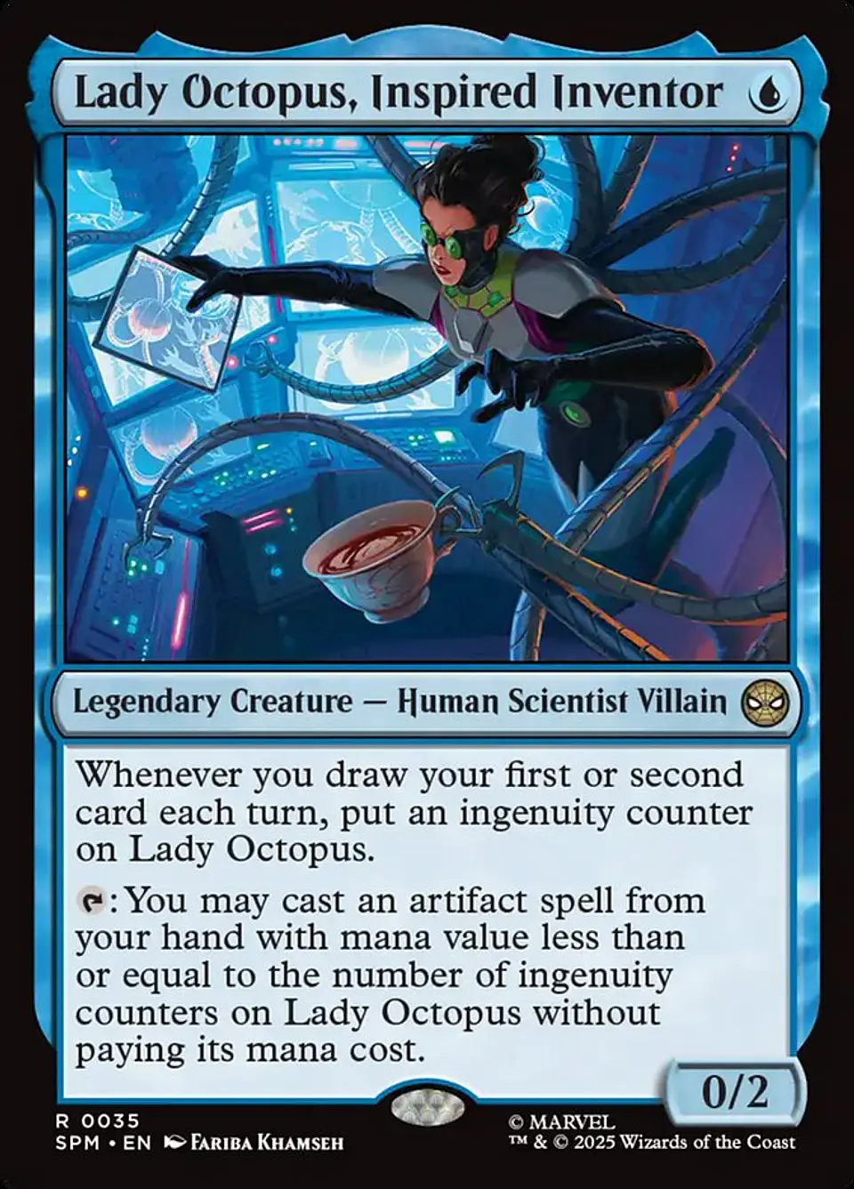 Lady Octopus, Inspired Inventor 1