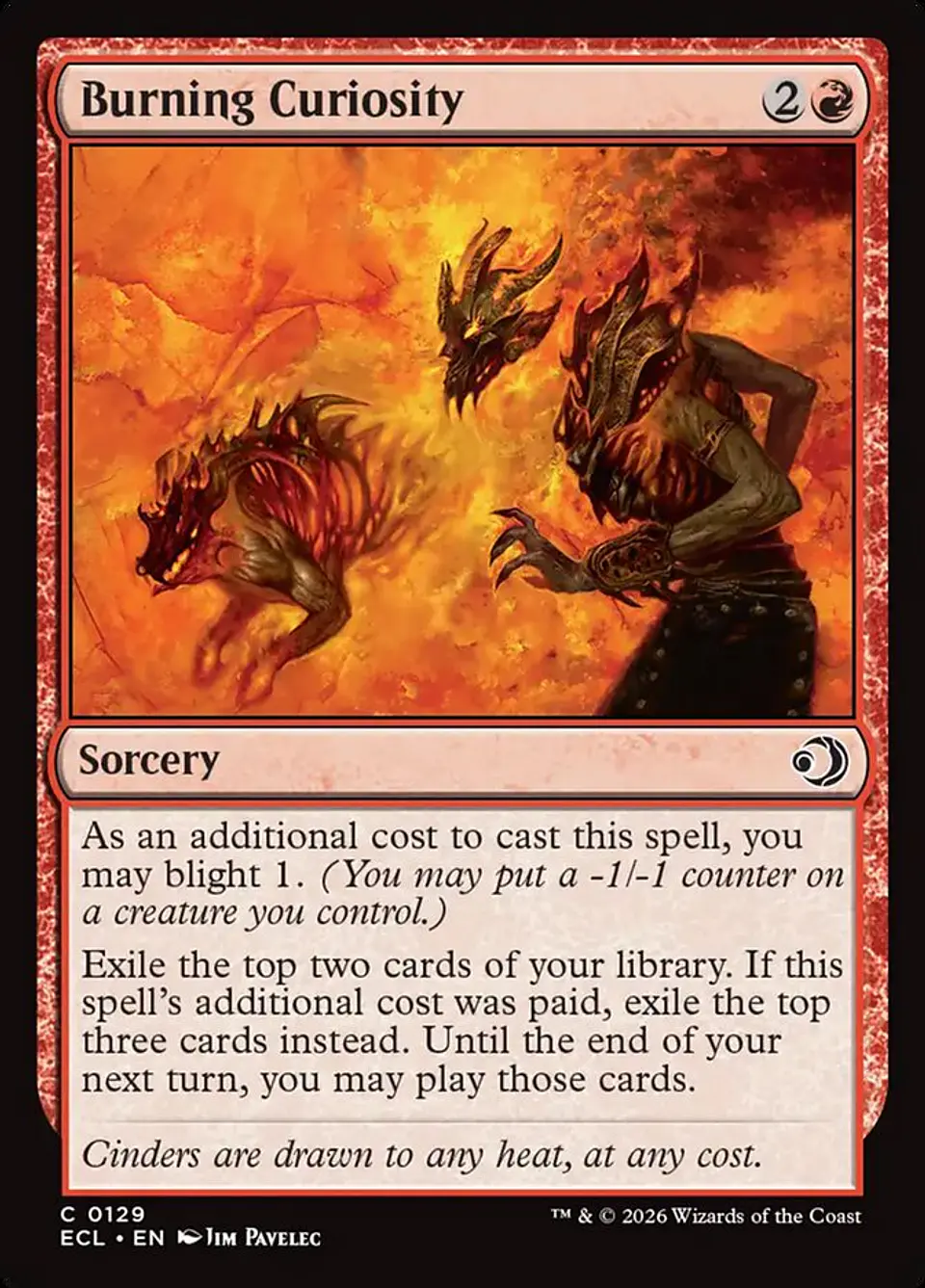 Burning Curiosity 1