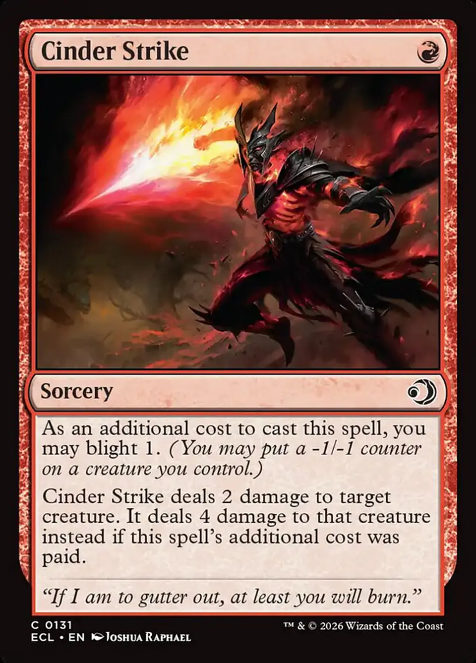 Cinder Strike 1