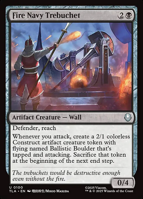 Fire Navy Trebuchet