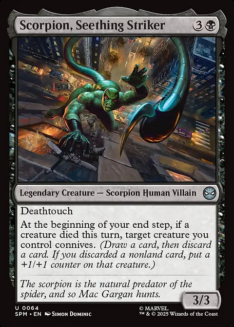Scorpion, Seething Striker