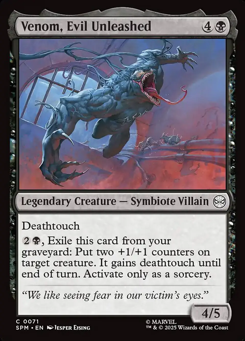 Venom, Evil Unleashed 1