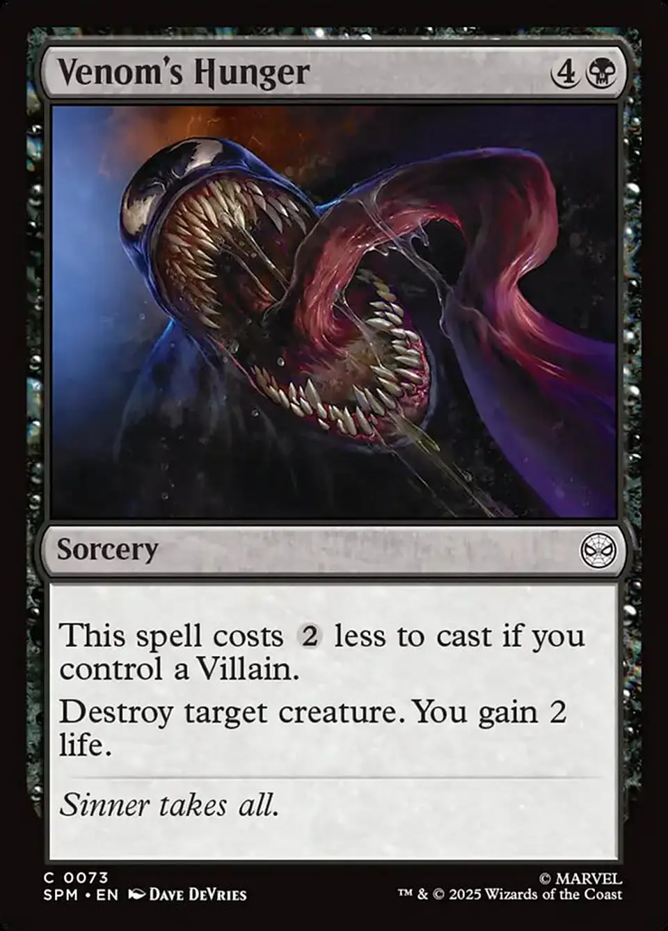 Venom's Hunger 1