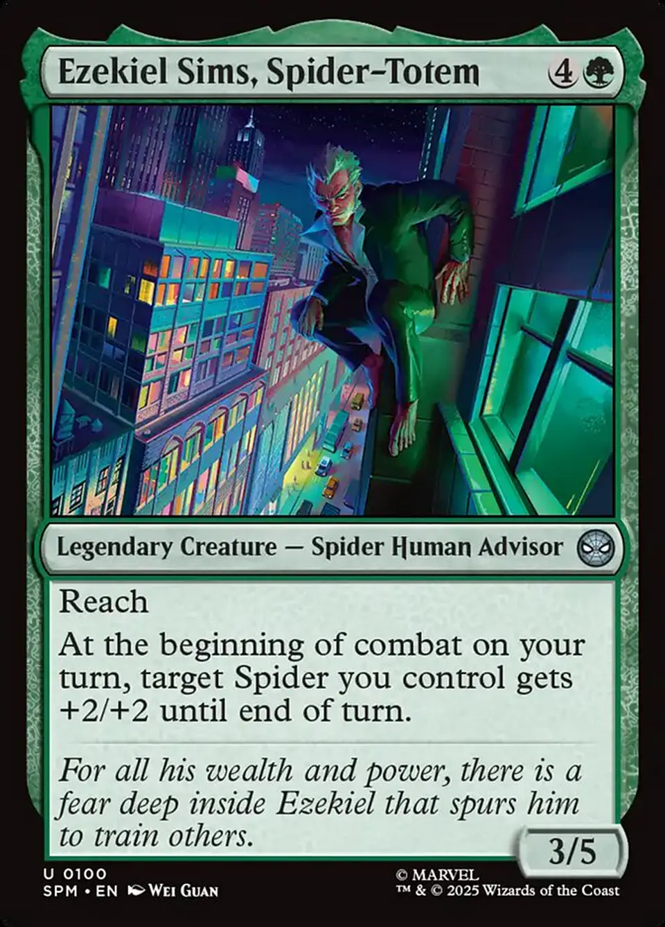 Ezekiel Sims, Spider-Totem 1