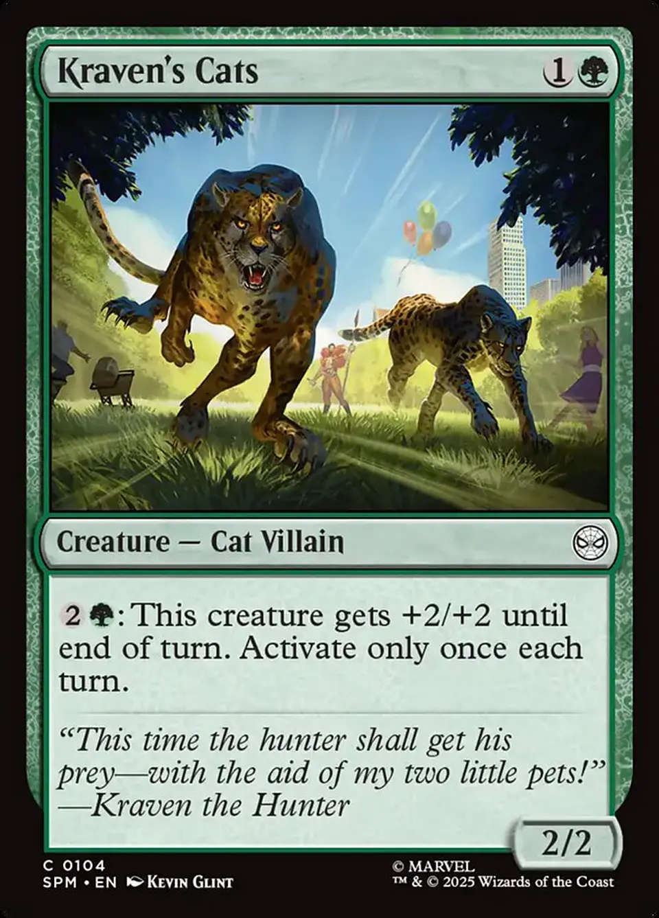 Kraven's Cats 1