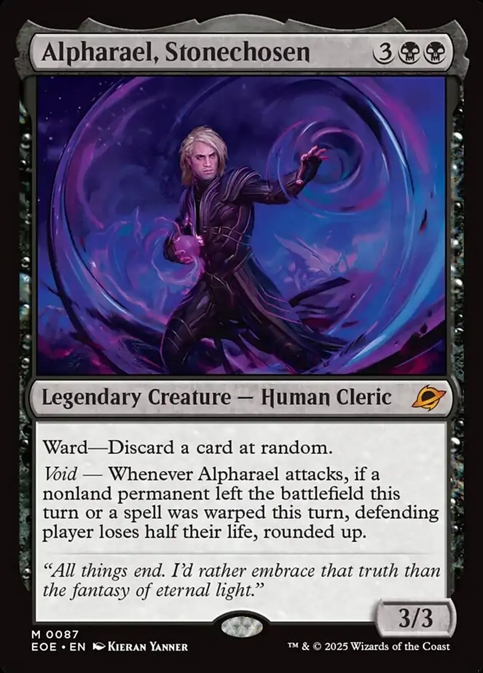 Alpharael, Stonechosen 1