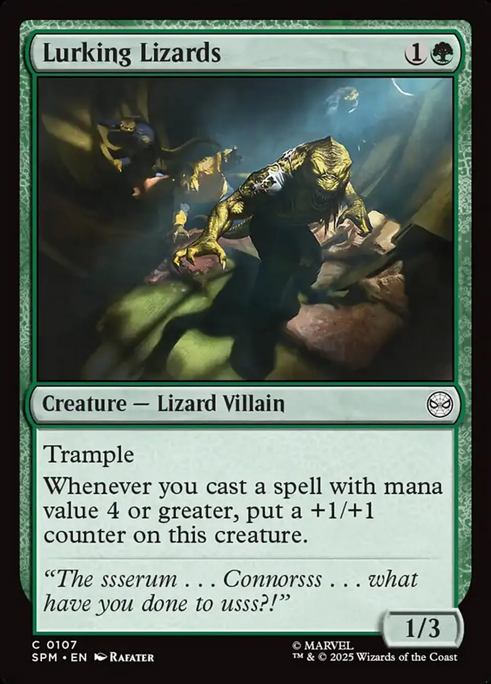 Lurking Lizards 1