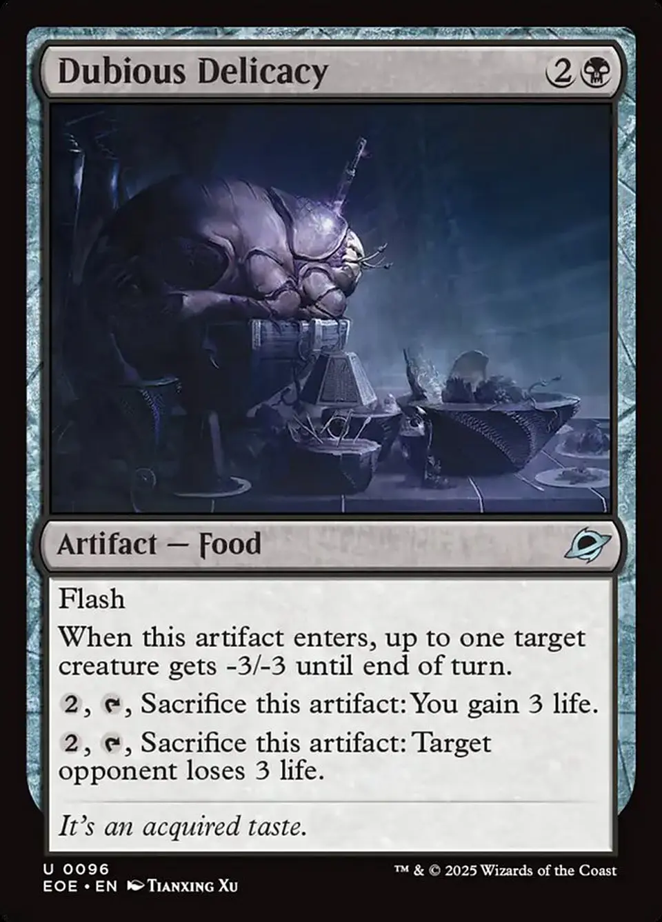 Dubious Delicacy 1