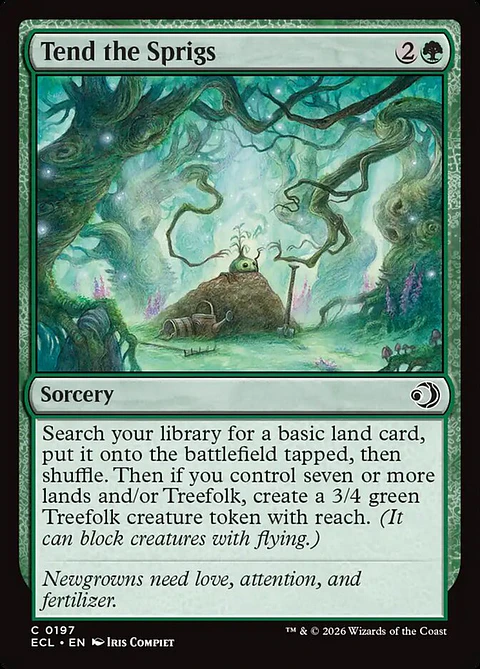 Tend the Sprigs
