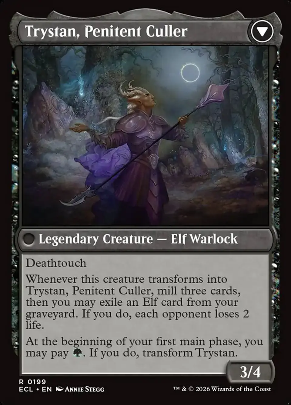Trystan, Callous Cultivator // Trystan, Penitent Culler 2