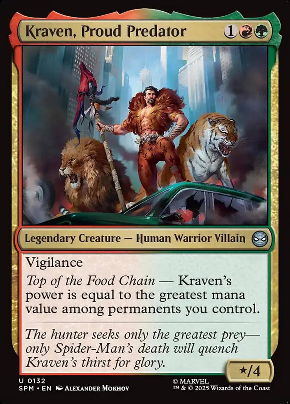 Kraven, Proud Predator 1