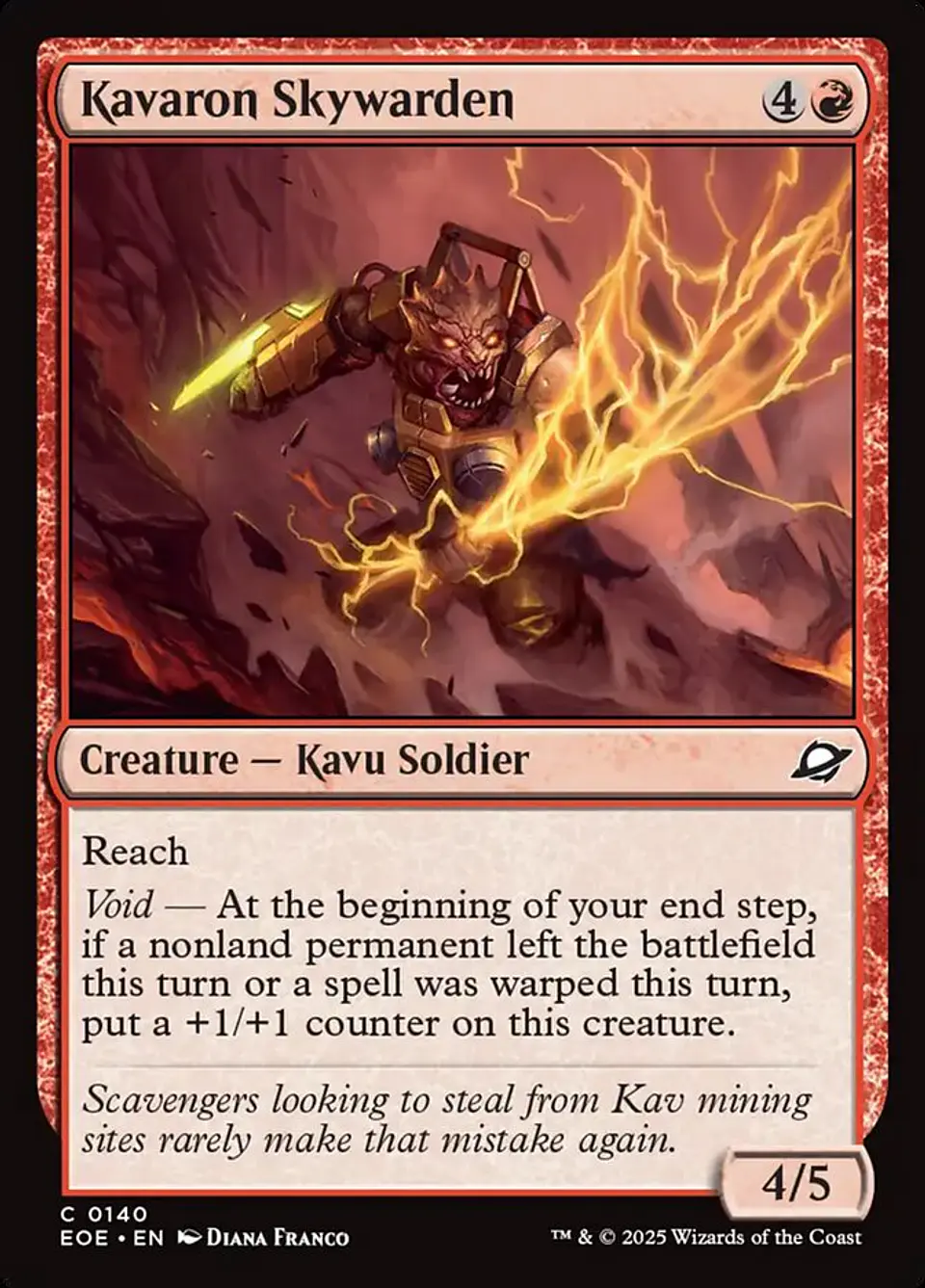 Kavaron Skywarden 1