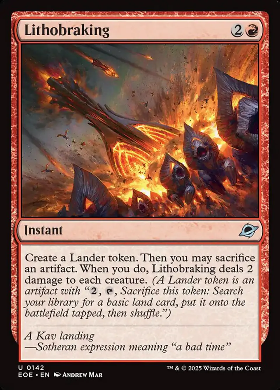 Lithobraking 1