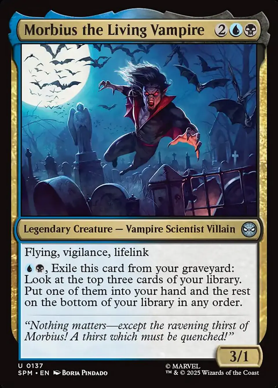 Morbius the Living Vampire 1