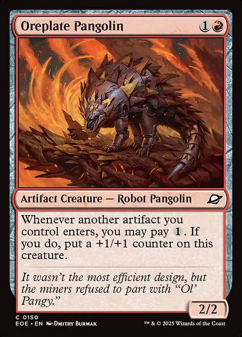 Oreplate Pangolin