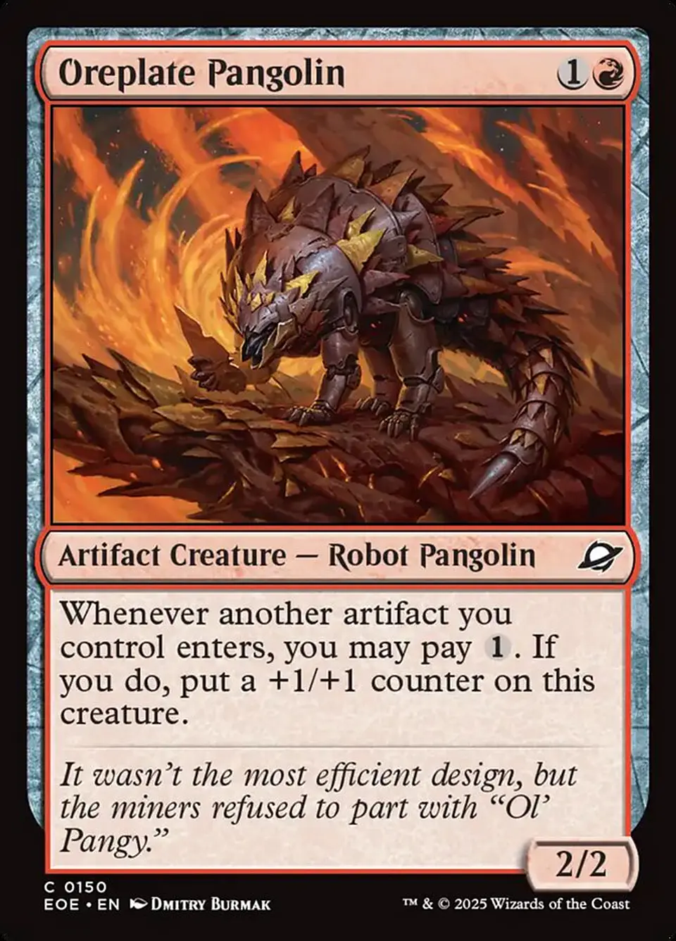 Oreplate Pangolin 1