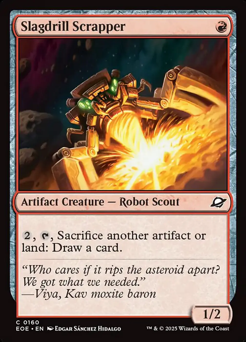 Slagdrill Scrapper 1