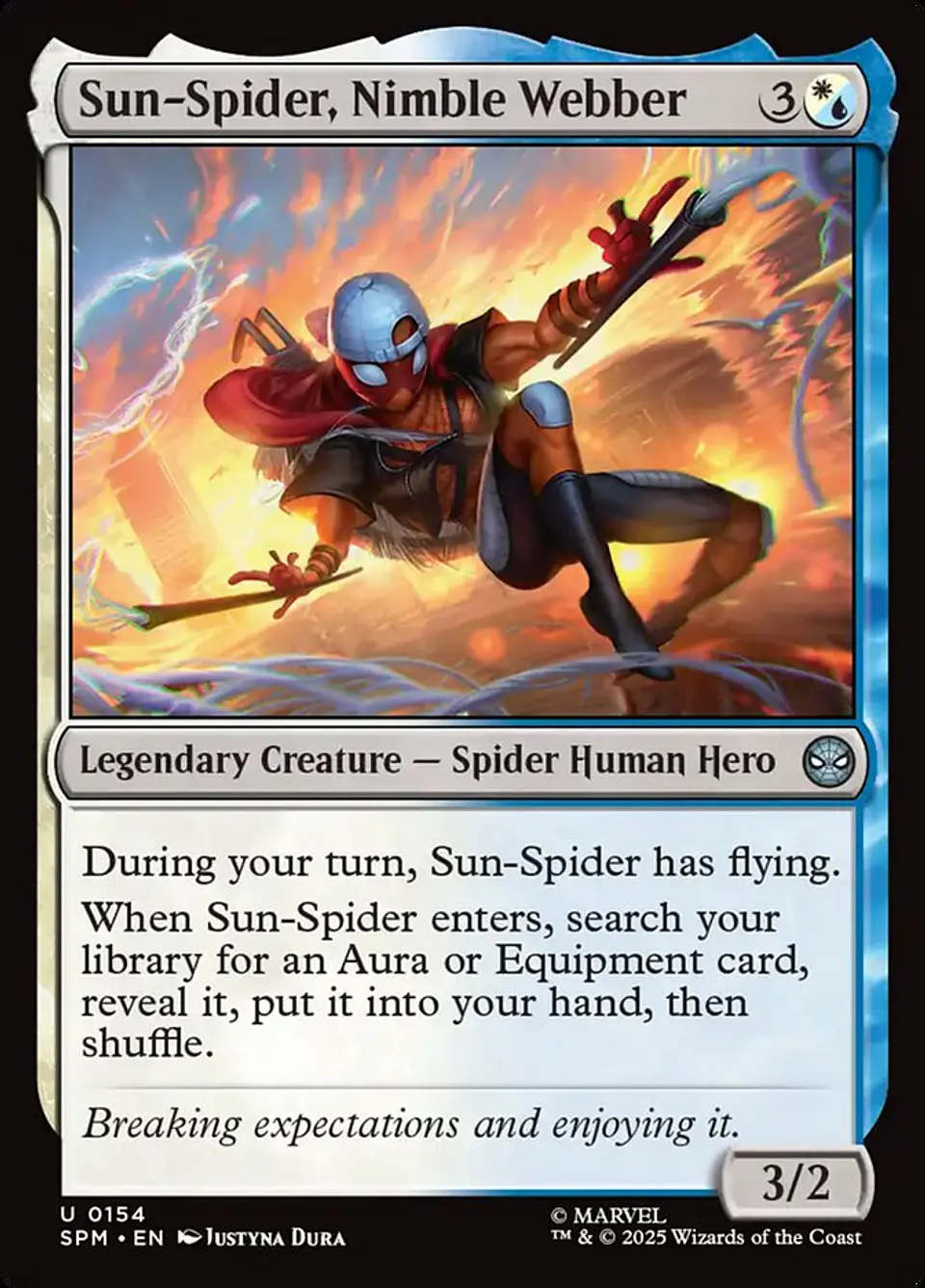 Sun-Spider, Nimble Webber 1