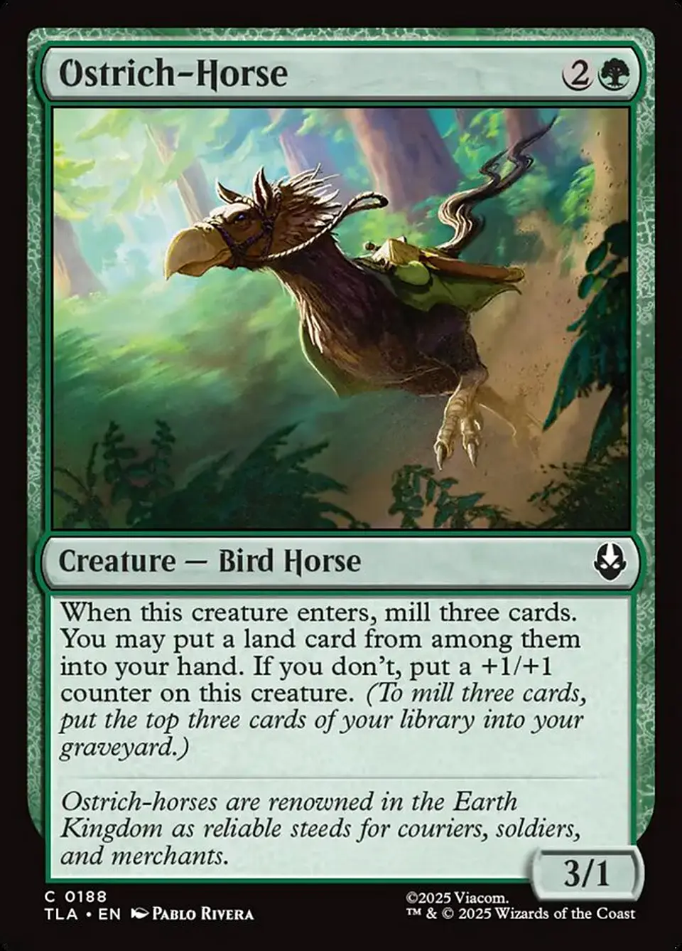 Ostrich-Horse 1