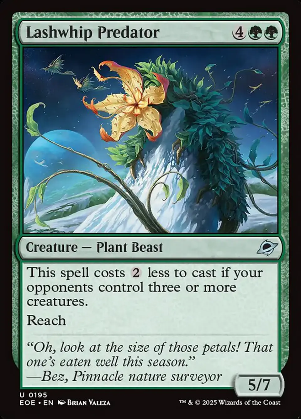 Lashwhip Predator 1
