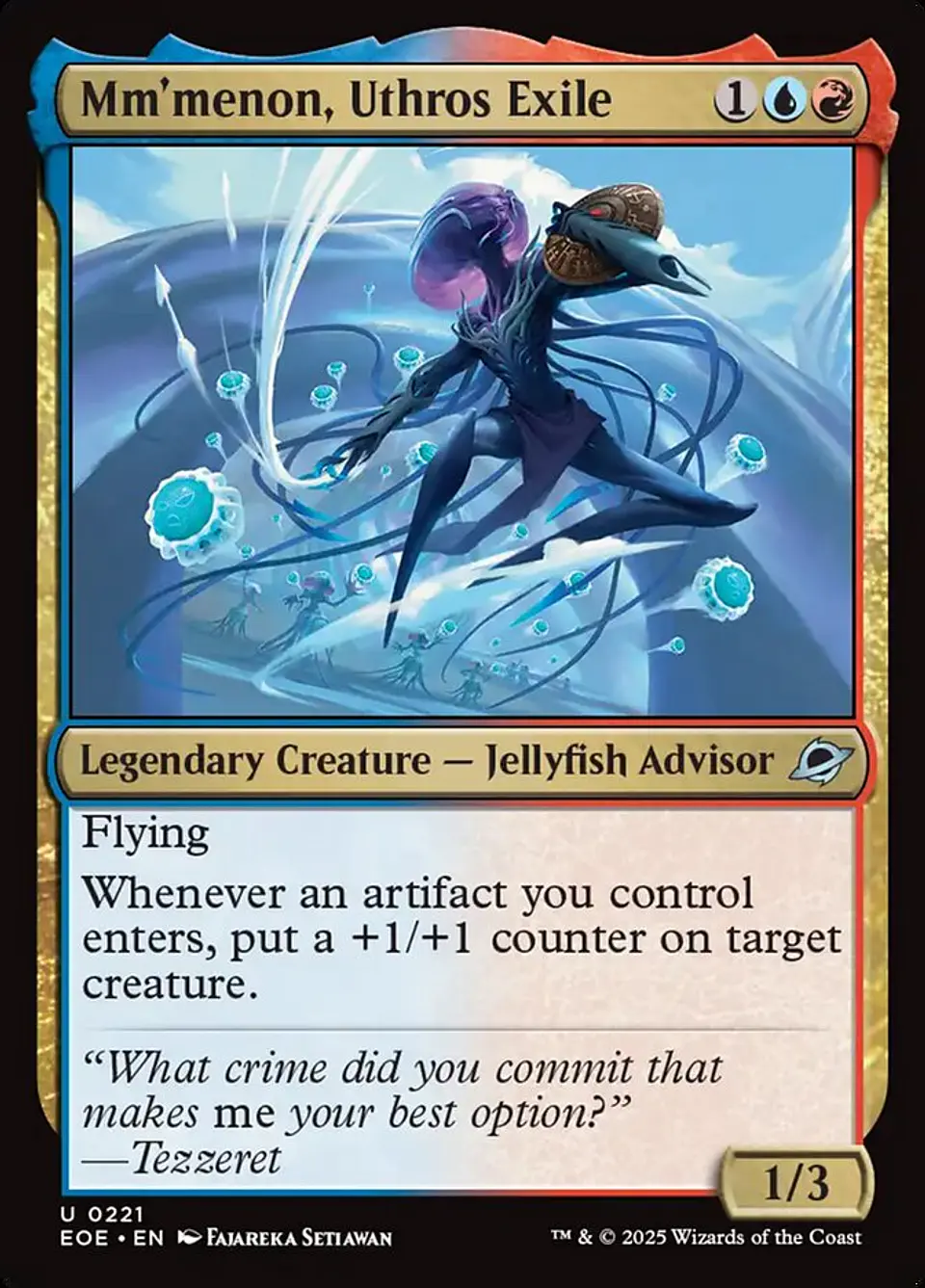 Mm'menon, Uthros Exile 1