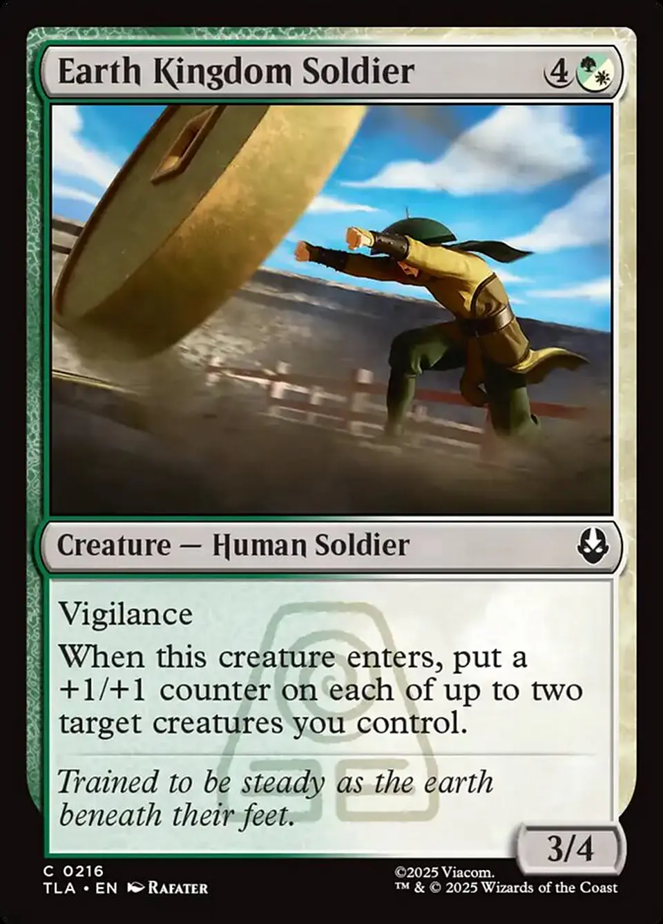 Earth Kingdom Soldier 1