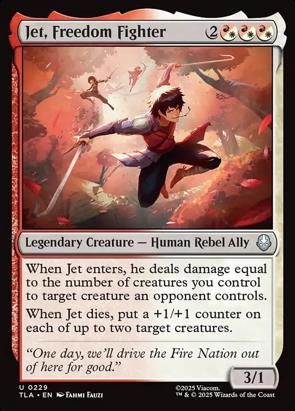 Jet, Freedom Fighter 1