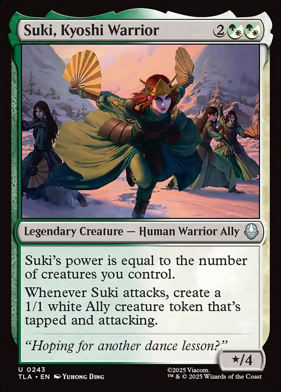 Suki, Kyoshi Warrior 1