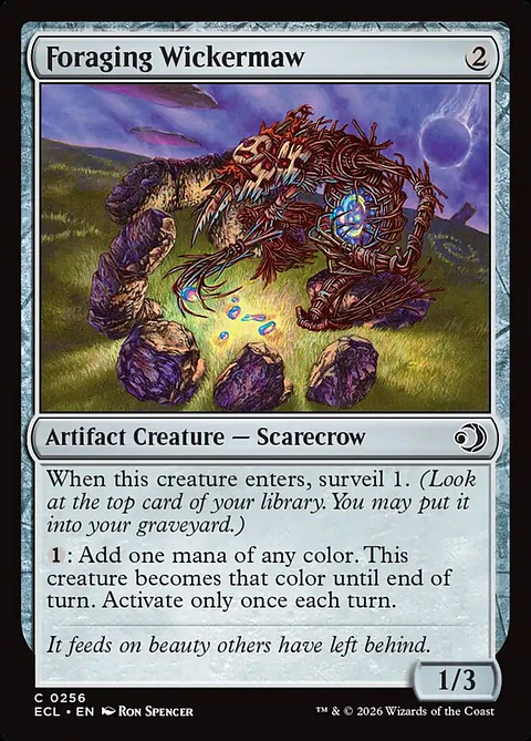 Foraging Wickermaw