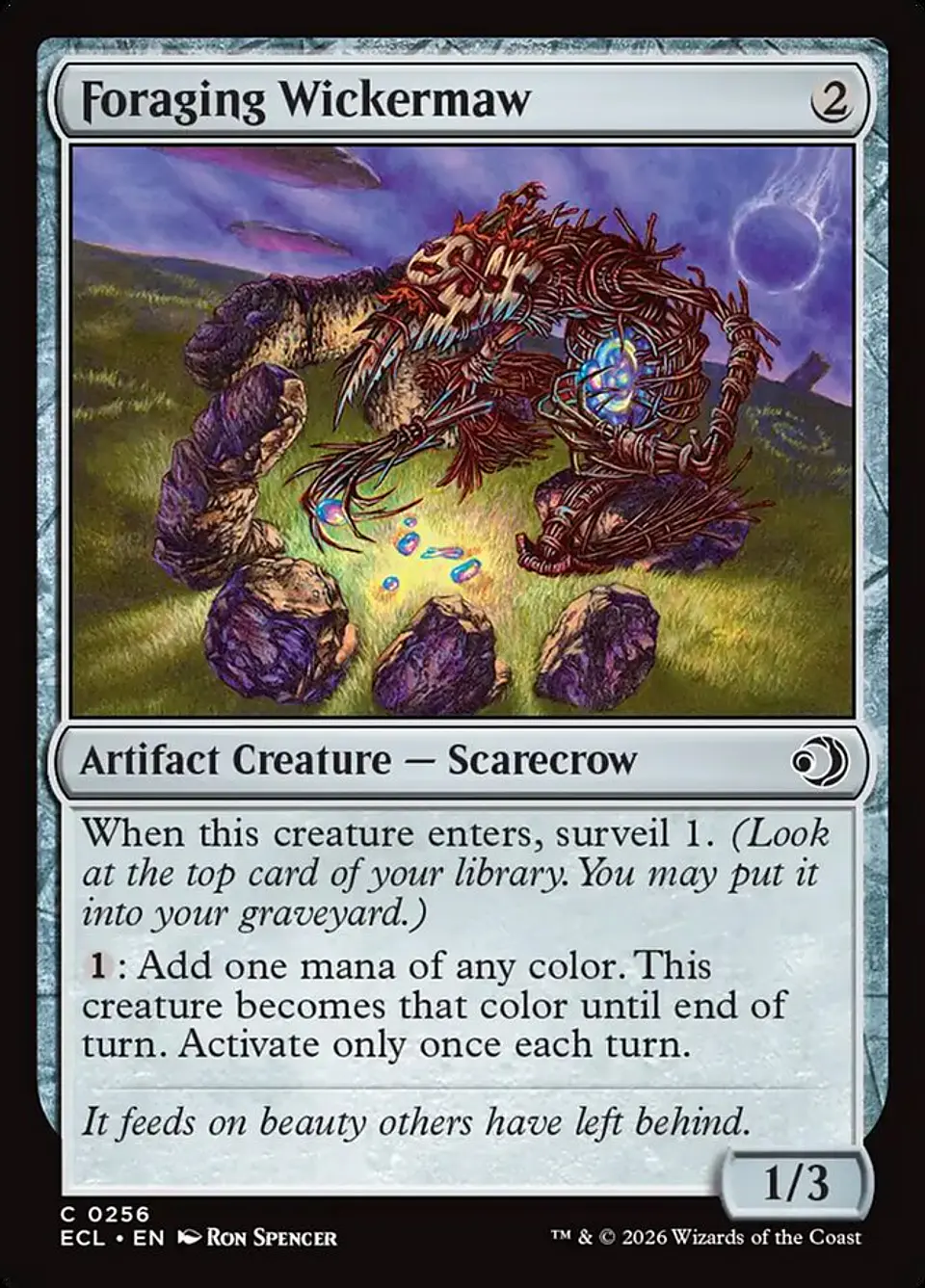 Foraging Wickermaw 1