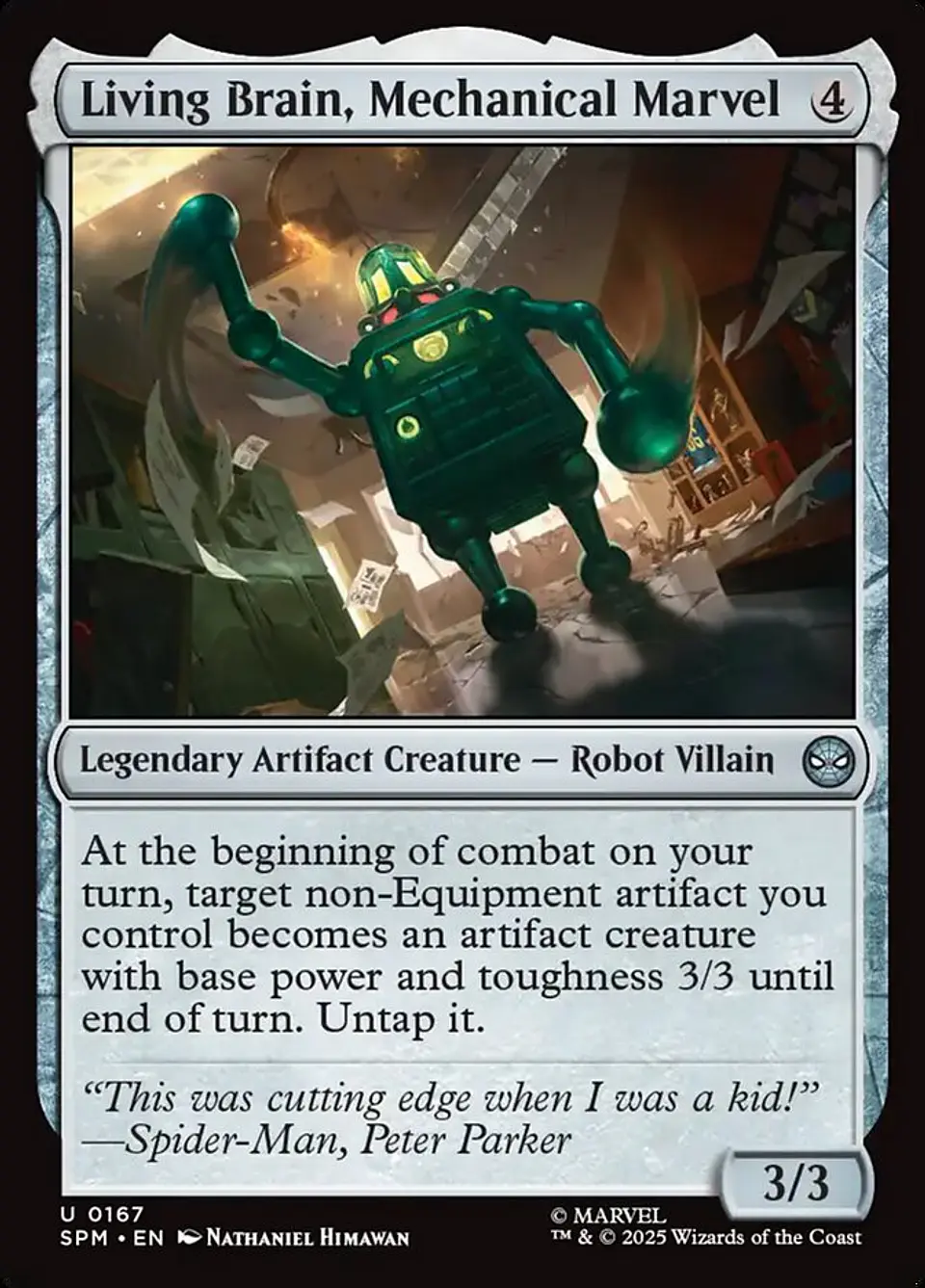 Living Brain, Mechanical Marvel 1