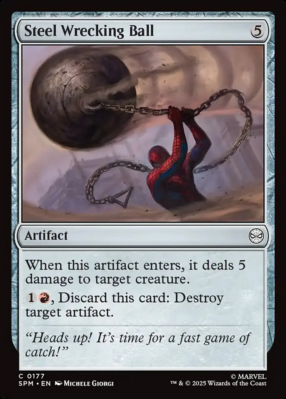 Steel Wrecking Ball 1