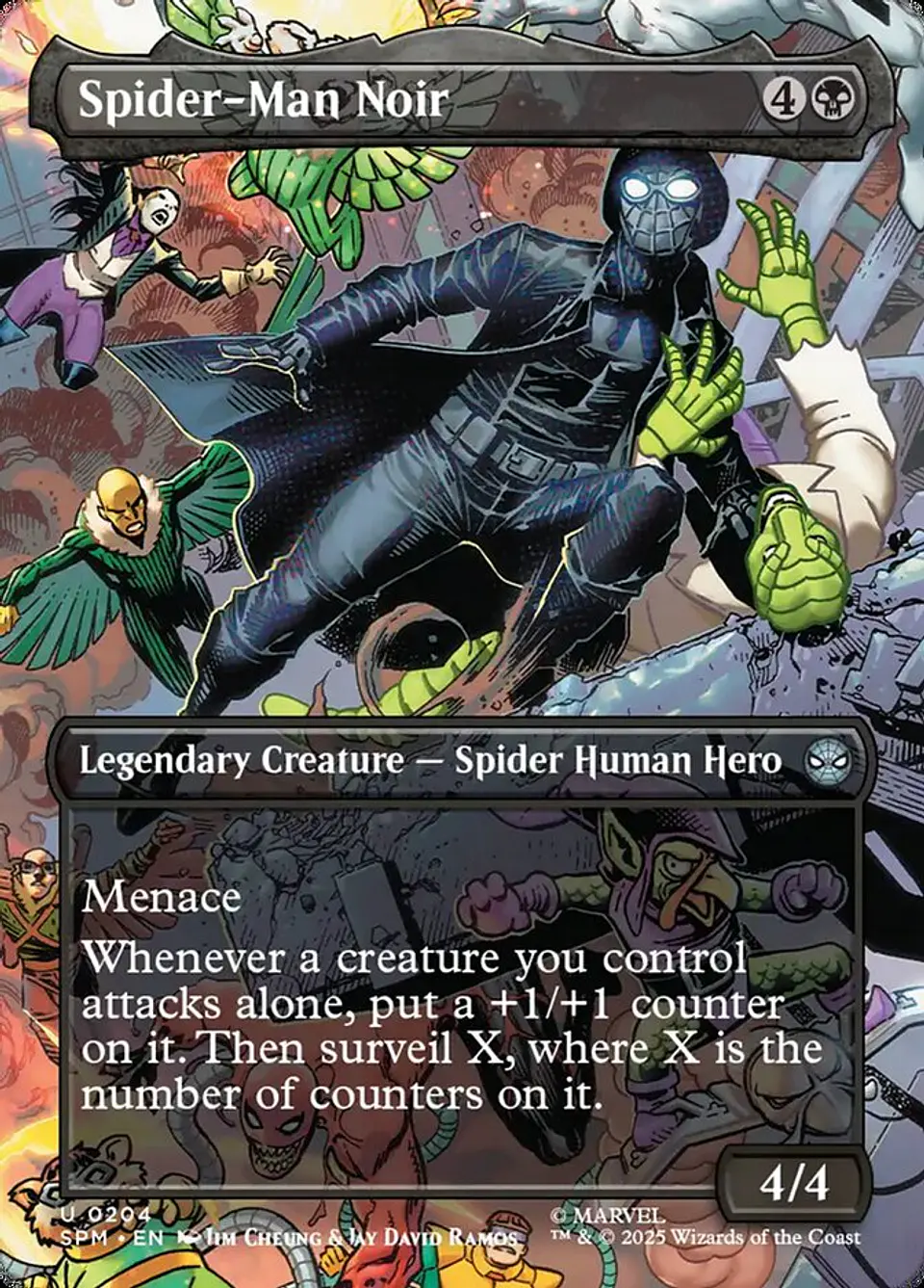Spider-Man Noir (Borderless) 1