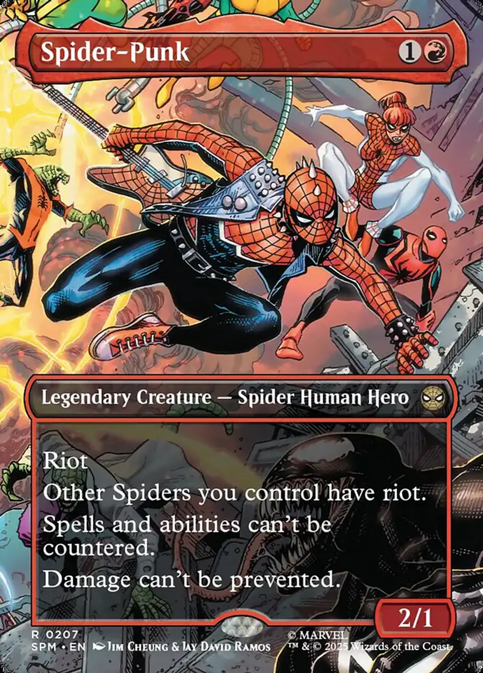 Spider-Punk (Borderless) 1