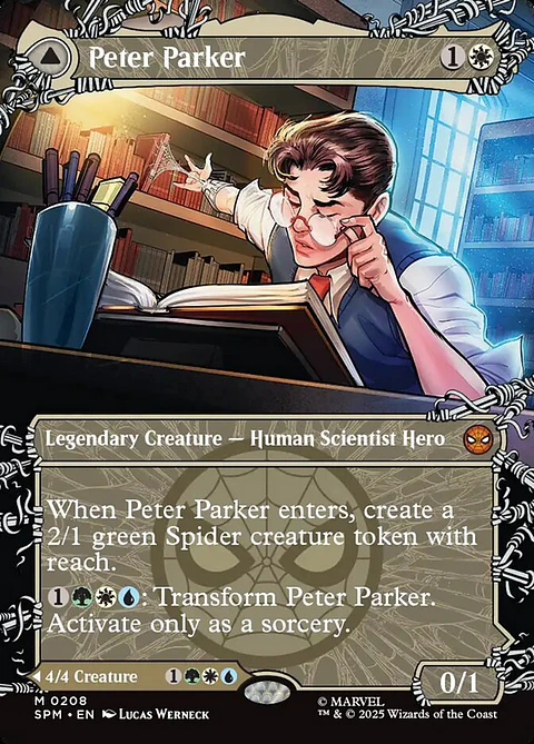 Peter Parker // Amazing Spider-Man (Borderless)