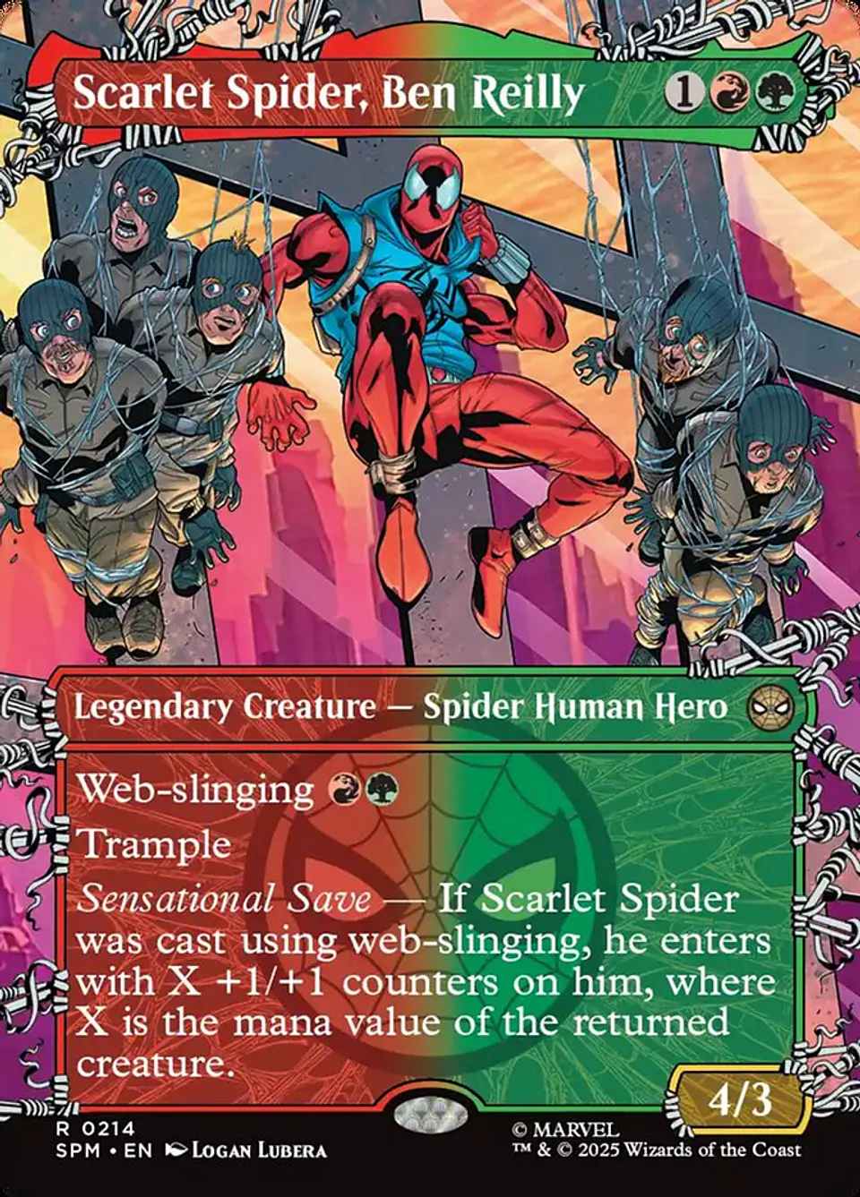 Scarlet Spider, Ben Reilly (Borderless) 1