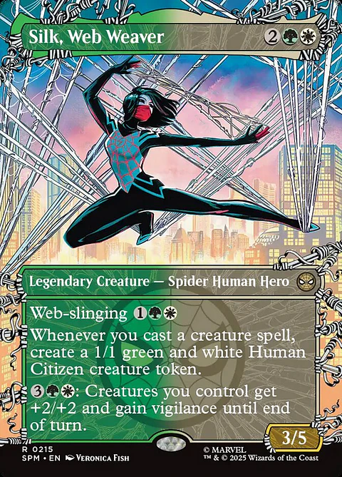 Silk, Web Weaver (Borderless)