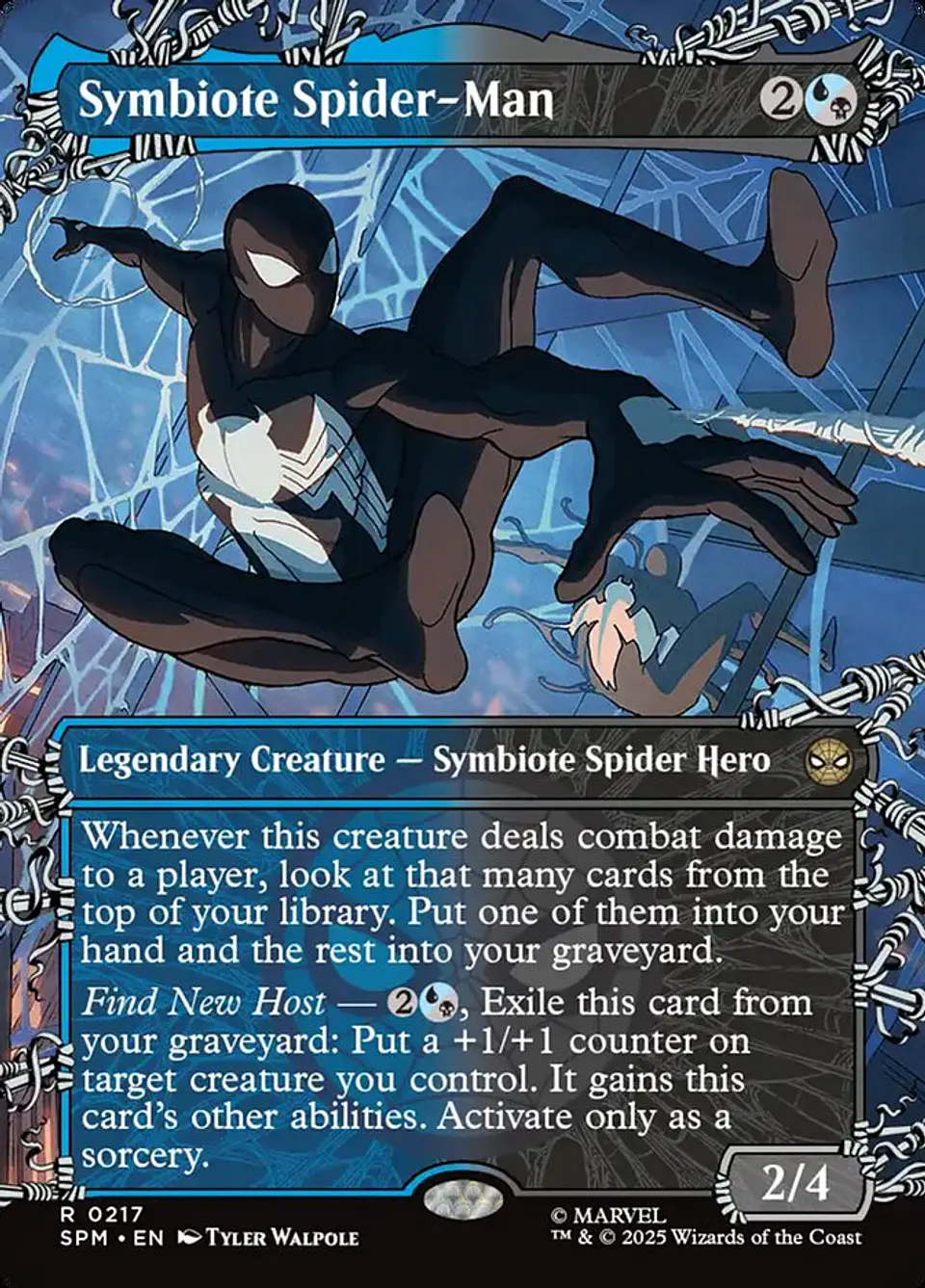 Symbiote Spider-Man (Borderless) 1