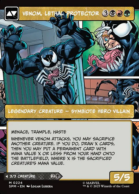 Eddie Brock // Venom, Lethal Protector (Borderless)