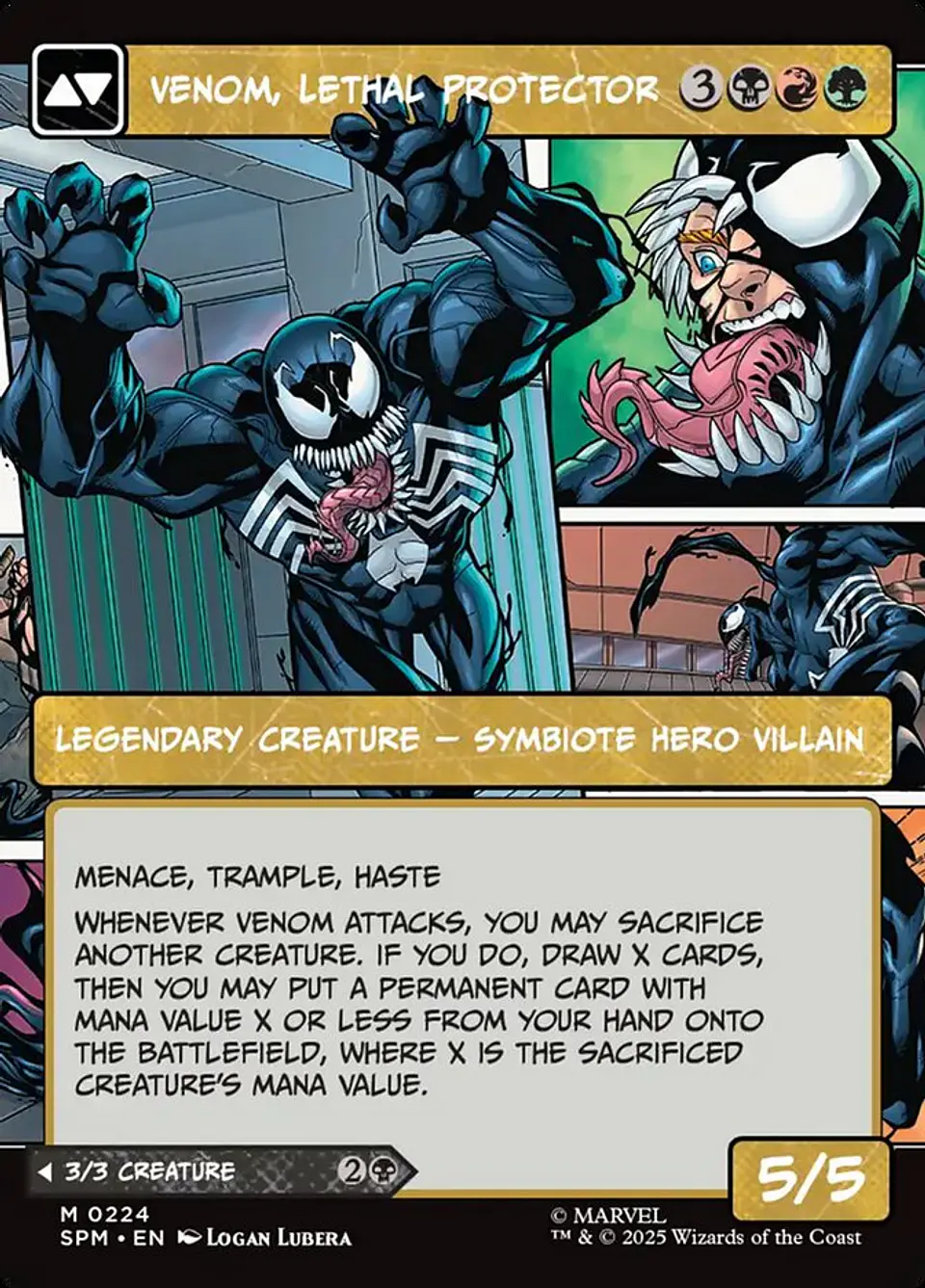 Eddie Brock // Venom, Lethal Protector (Borderless) 2