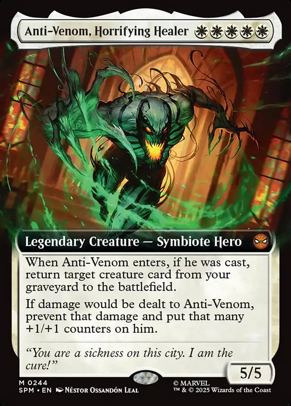 Anti-Venom, Horrifying Healer (Extended Art) 1
