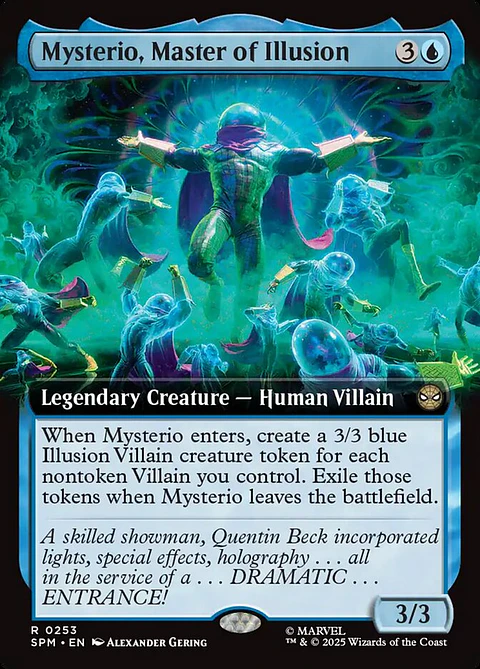 Mysterio, Master of Illusion (Extended Art)