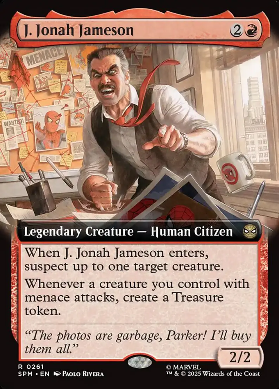 J. Jonah Jameson (Extended Art) 1