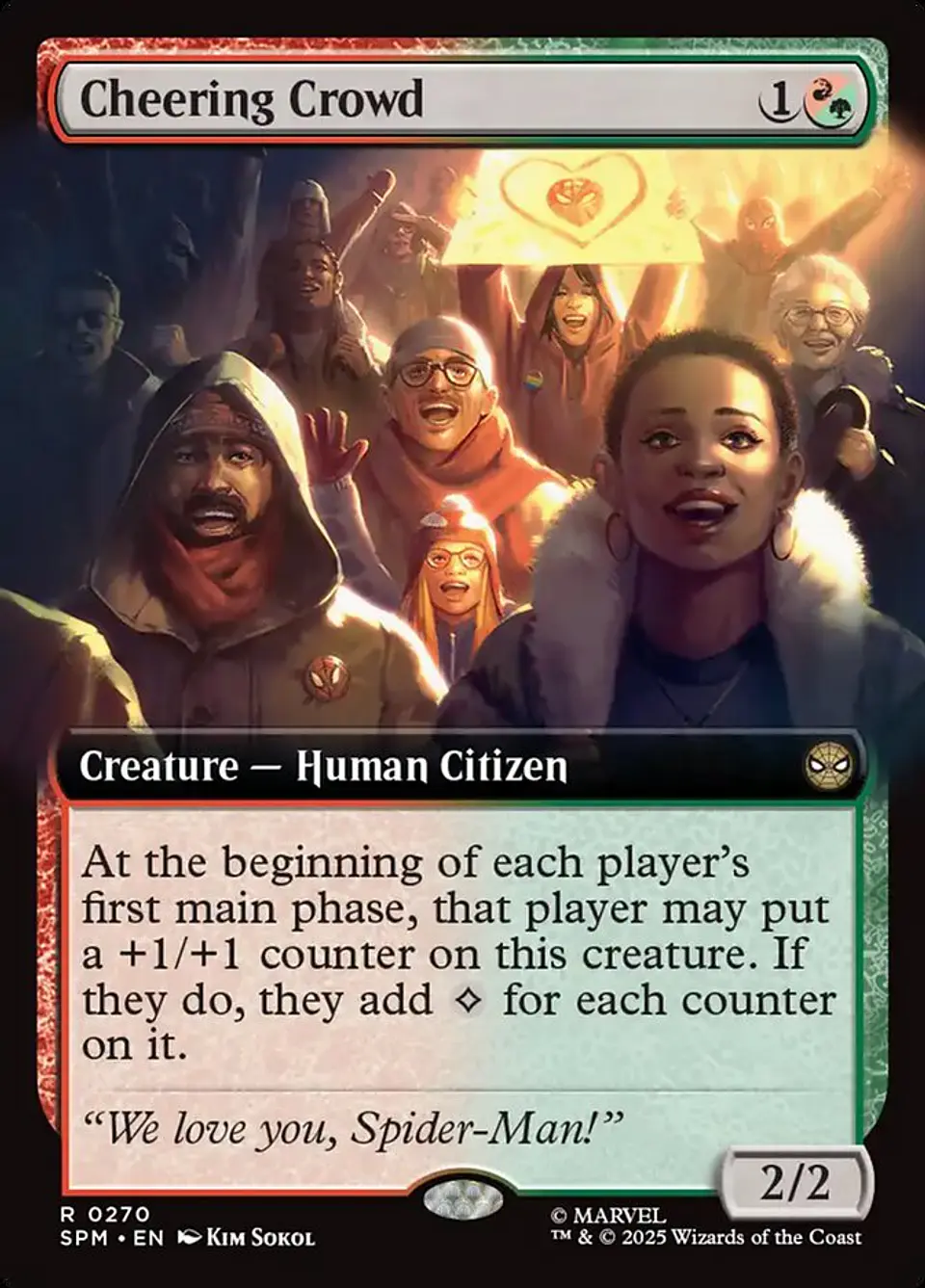 Cheering Crowd (Extended Art) 1