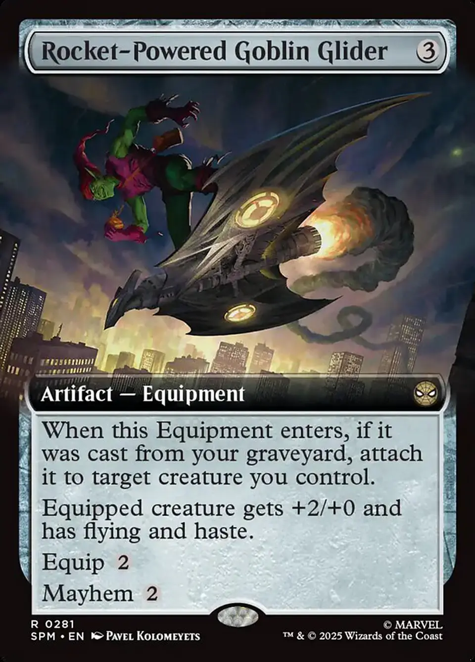 Rocket-Powered Goblin Glider (Extended Art) 1