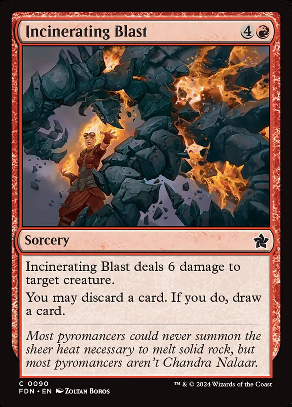 Incinerating Blast 1