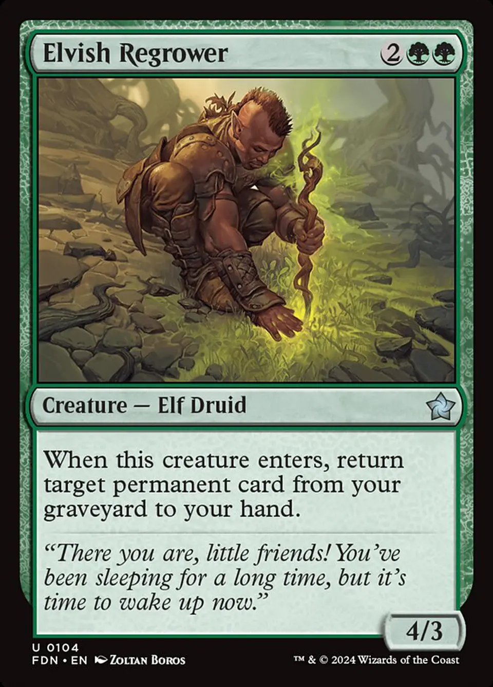 Elvish Regrower 1