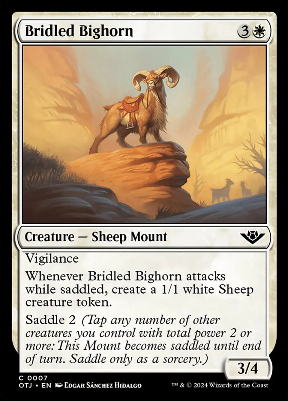 Bridled Bighorn 1