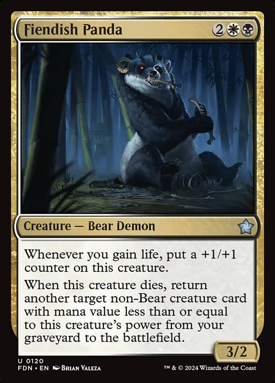 Fiendish Panda 1